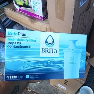 BritaPlus High-Density Filter Pack with Blue and White Design